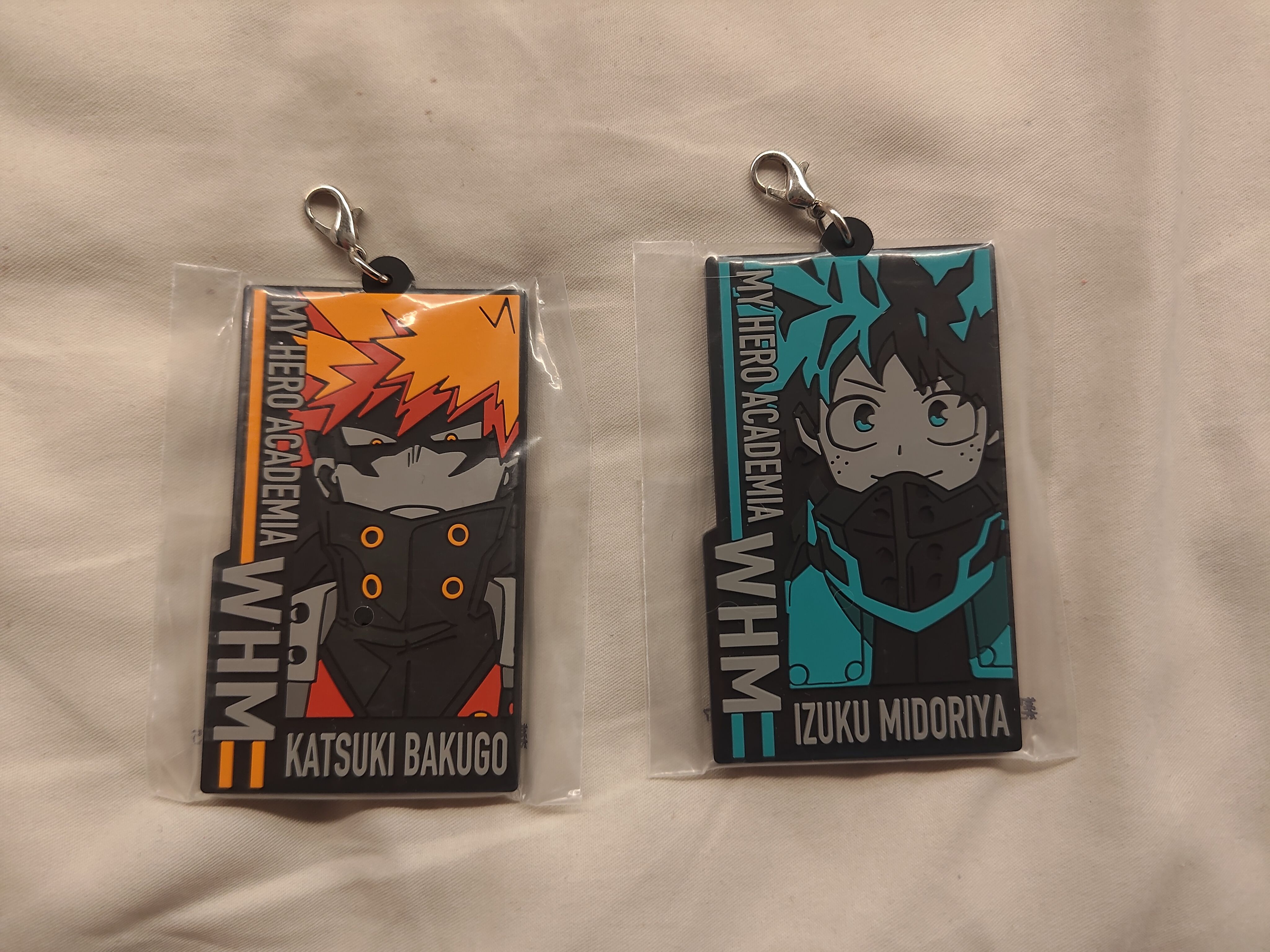 爆豪綠谷軟吊飾