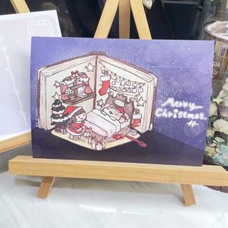 聖誕卡片 - 聖誕娃娃屋