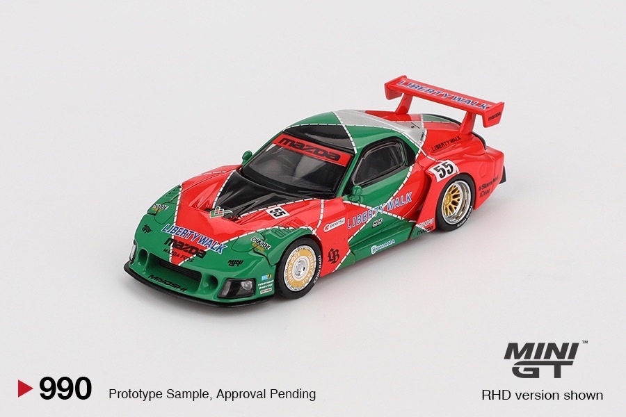 Mini GT 990 LB RX7 超級剪影787B