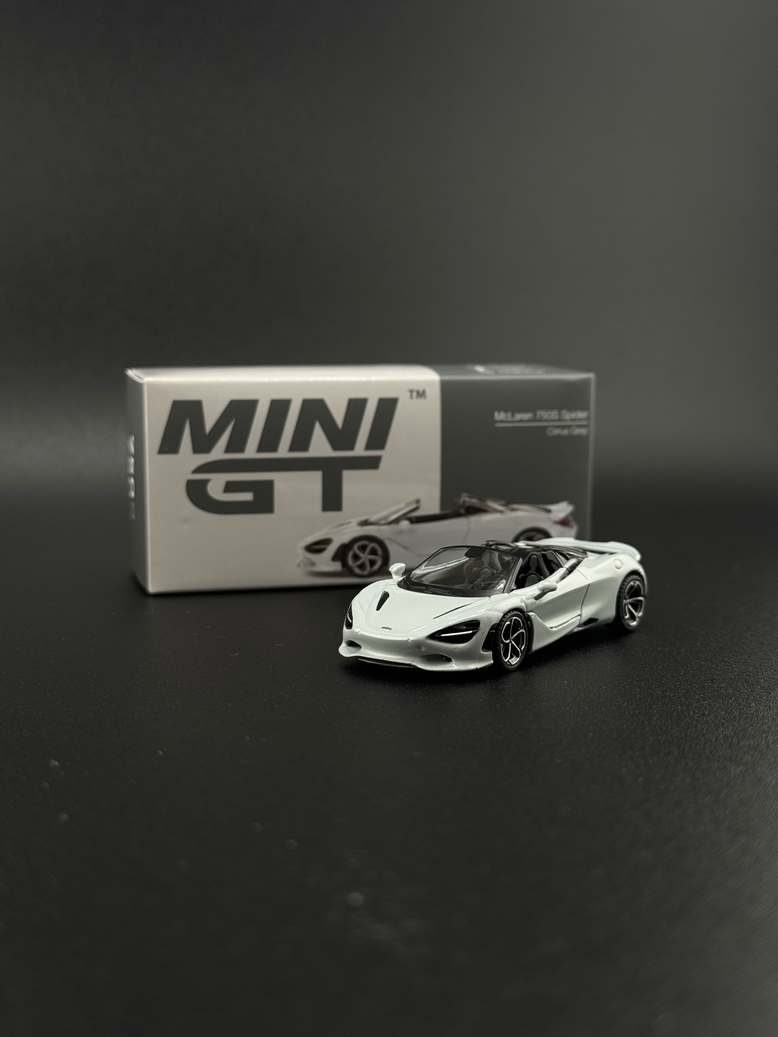 Mini GT 973 麥拉倫 750S Spider 灰