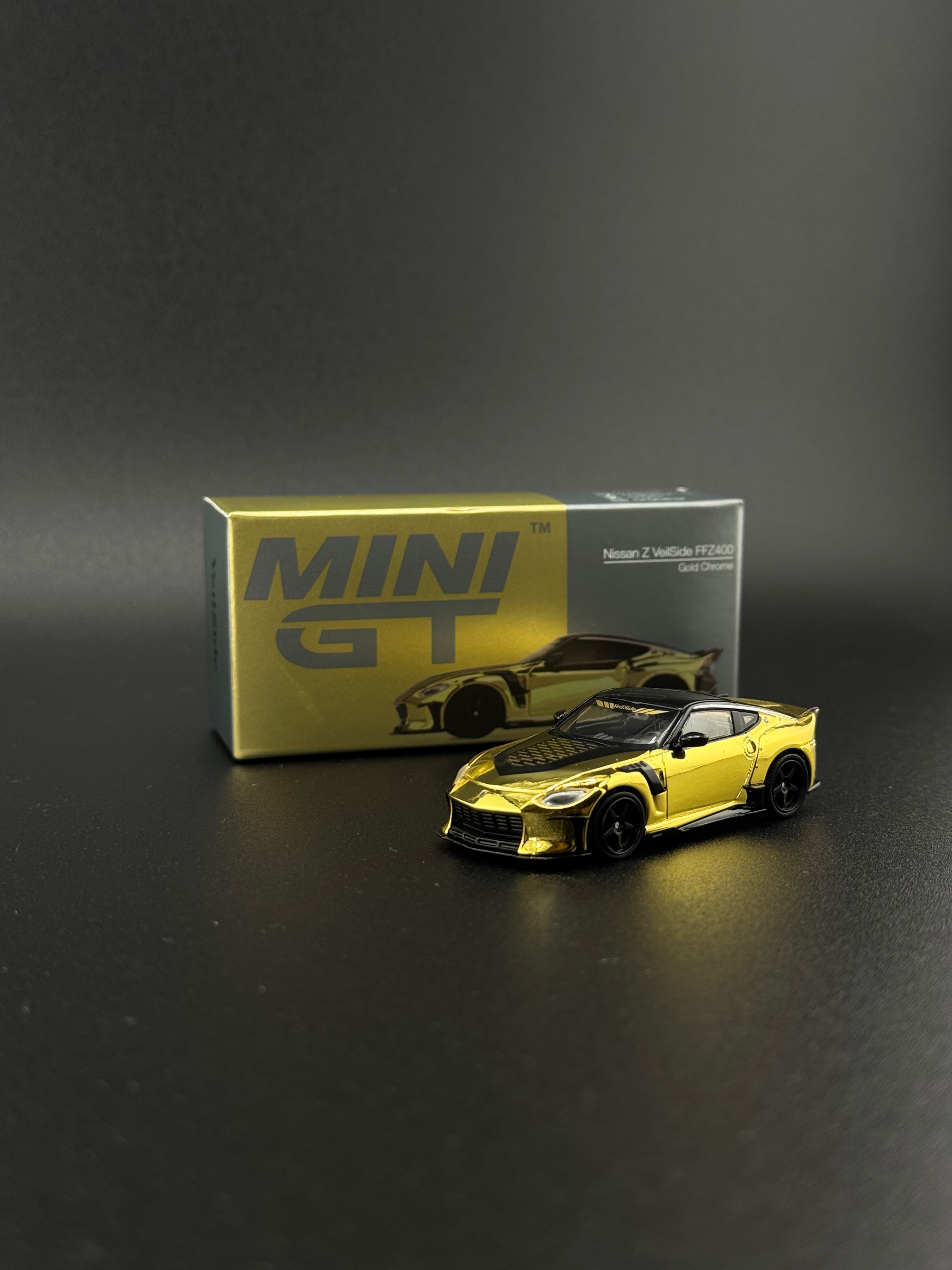 Mini GT 985 Nissan Z Veilside FZ400 電鍍金