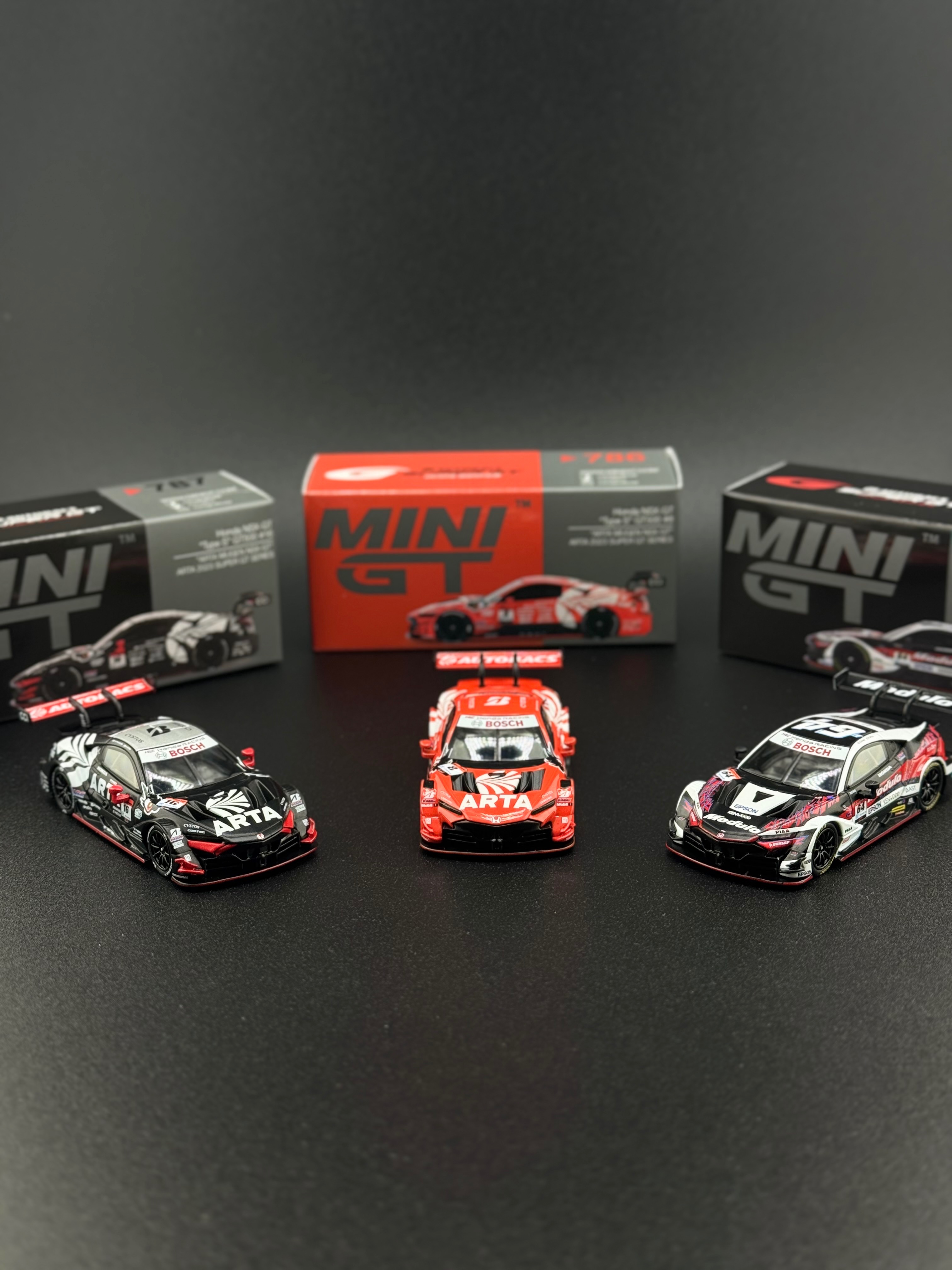 Mini GT 786 787 992 Super GT Honda NSX-GT GT500