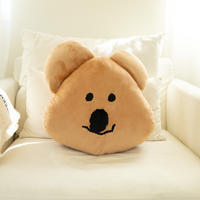 Fluffy QUOKKA Face Cushion 抱枕