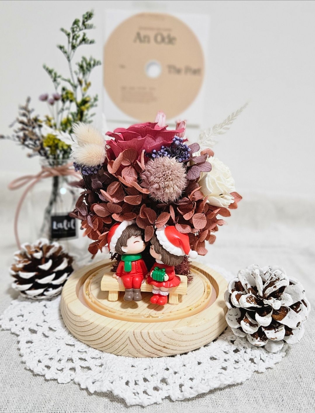 *🕊️ﾟ皎月有花*🕊️ﾟ 永生玻璃燈罩（可客製）