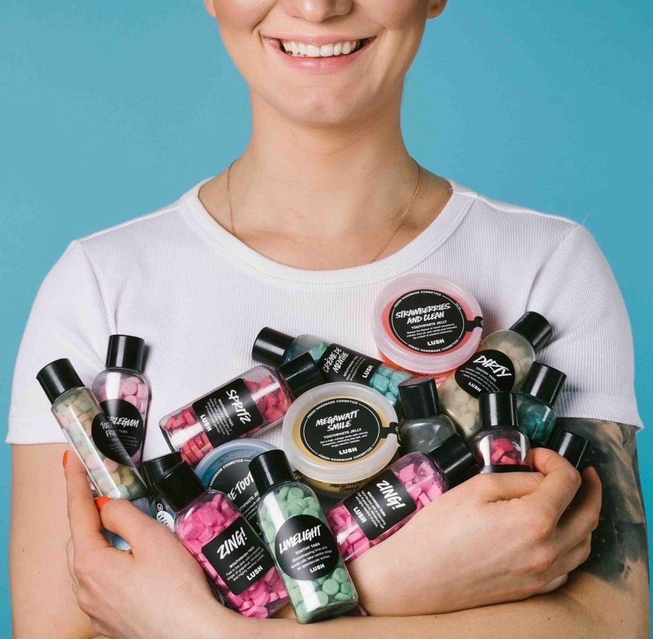 LUSH 漱口粒🫧 海外限定版 漱口錠 攜帶型漱口水 牙膏粒 約會必備 接吻神器