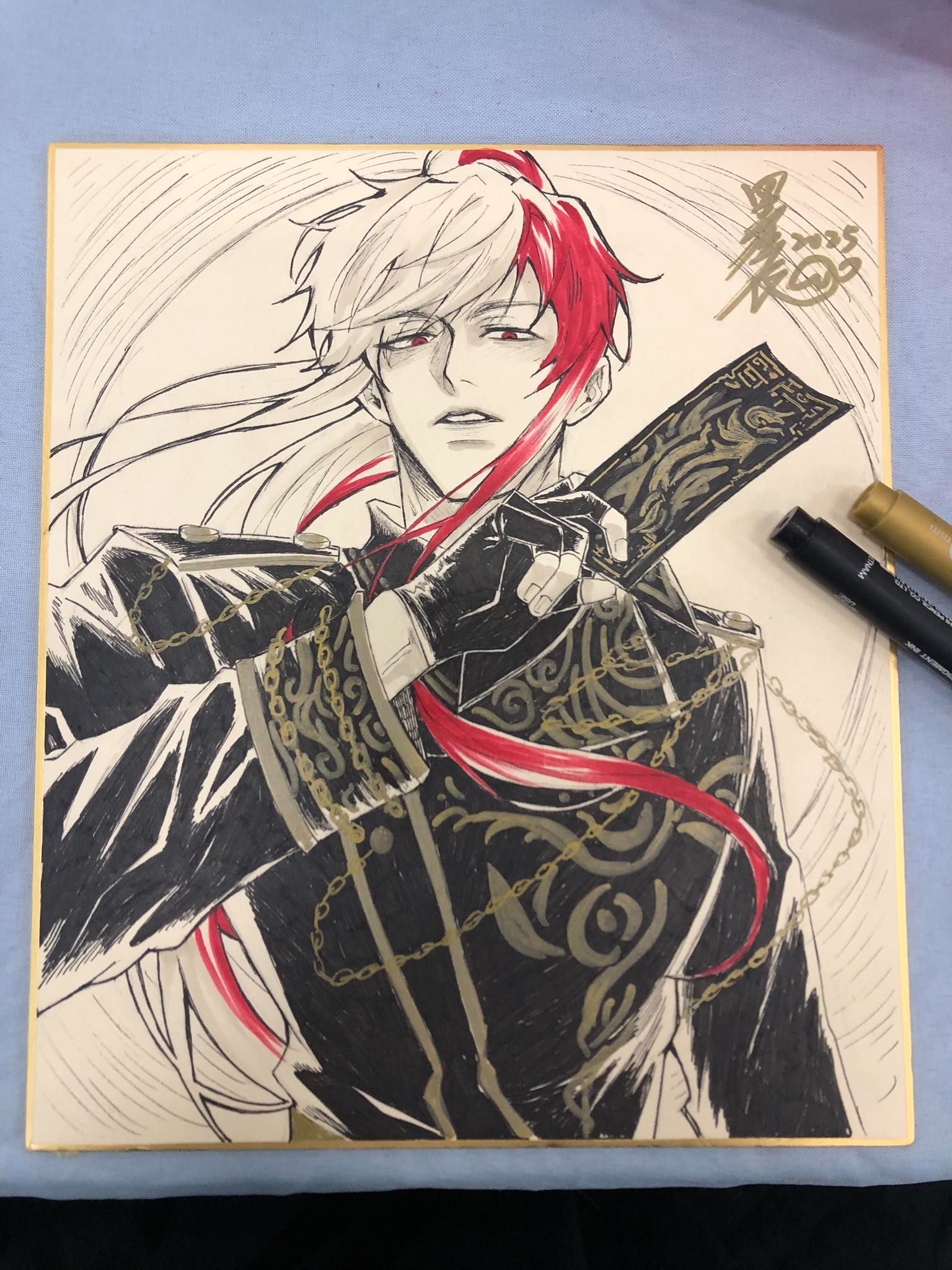 【手繪簽名板】-冰炎