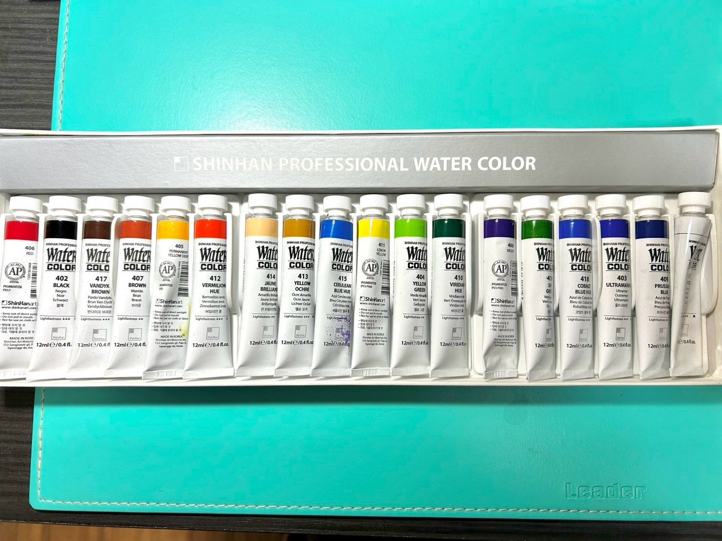 新韓透明水彩 18色 Shinhan Professional water color 二手