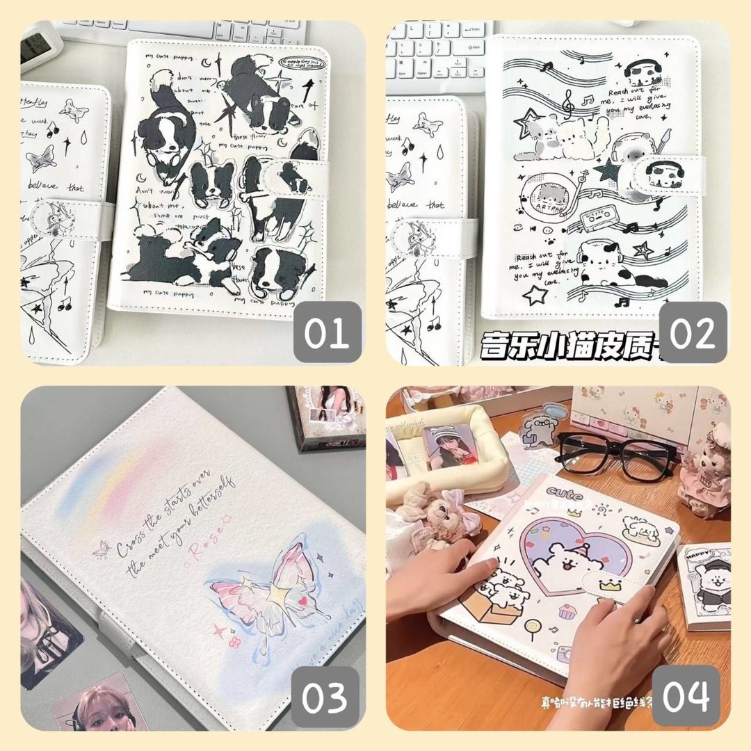 四宮格皮質卡冊