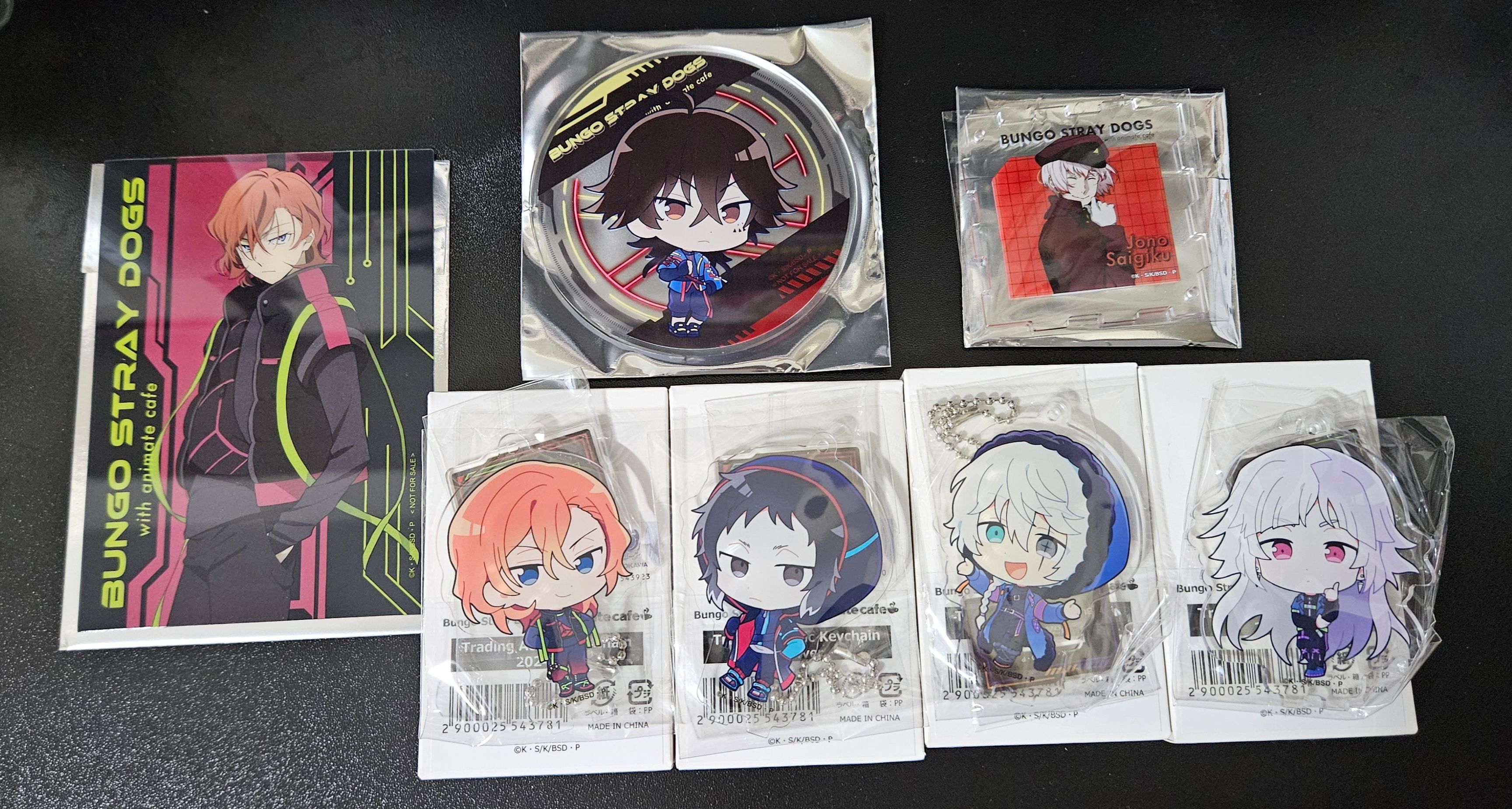 中也立牌特典組