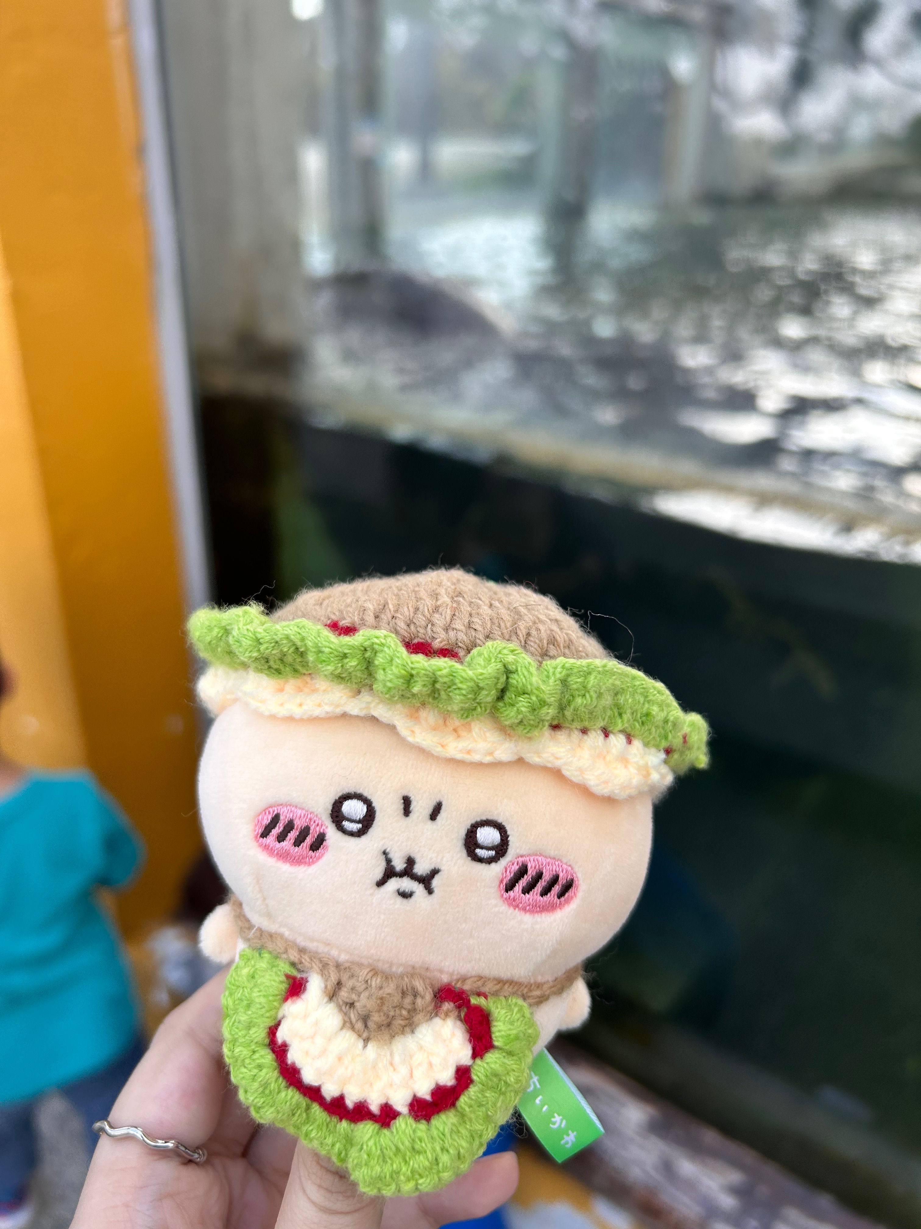 漢堡店的招牌！