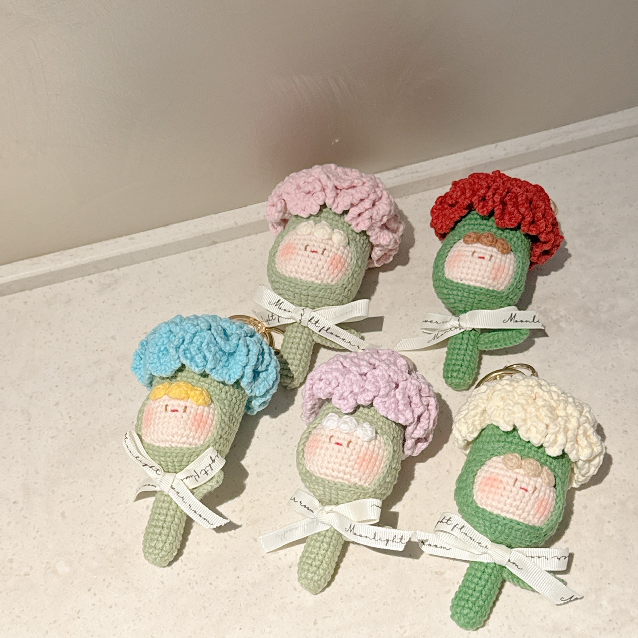 康乃馨寶寶掛件（送提袋卡片）