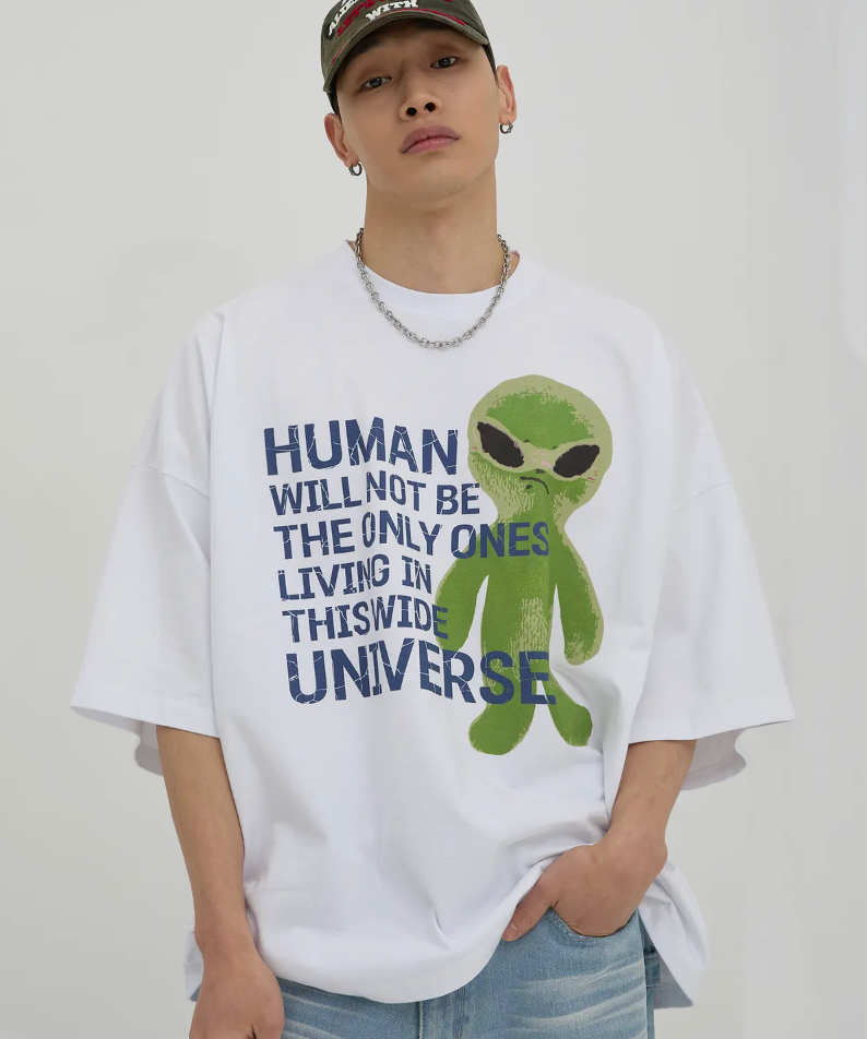 HoodHood 外星人標語短踢