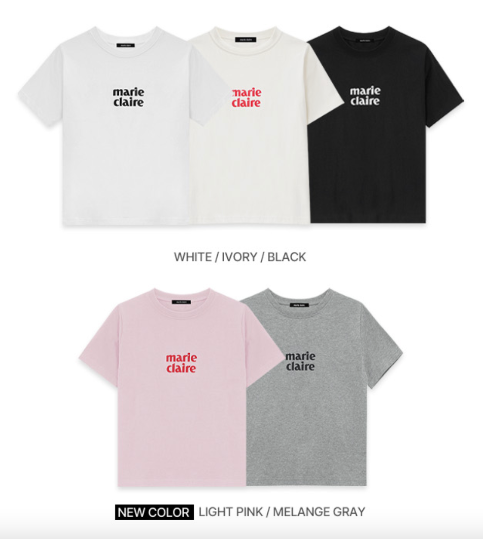 MARIE CLAIRE 品牌經典logo短踢