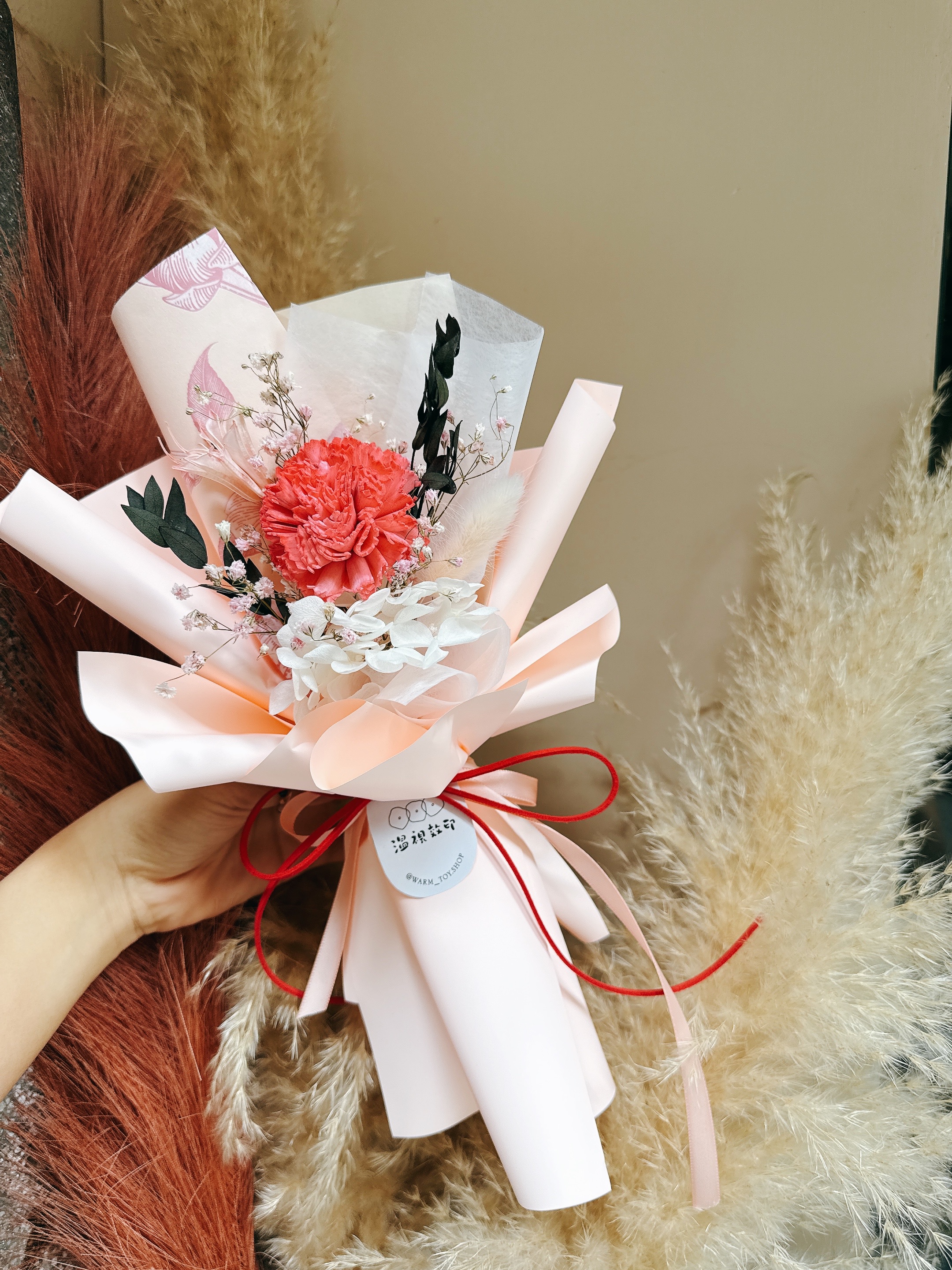 康乃馨擴香花束