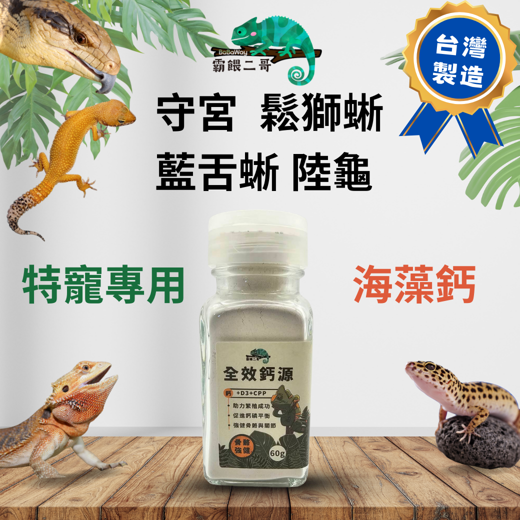 爬蟲專用鈣粉-含D3