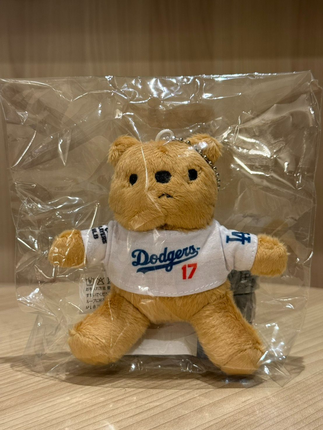 全新 MLB Tokyo Wincraft Ohtani 大谷翔平背號17 熊鑰匙圈