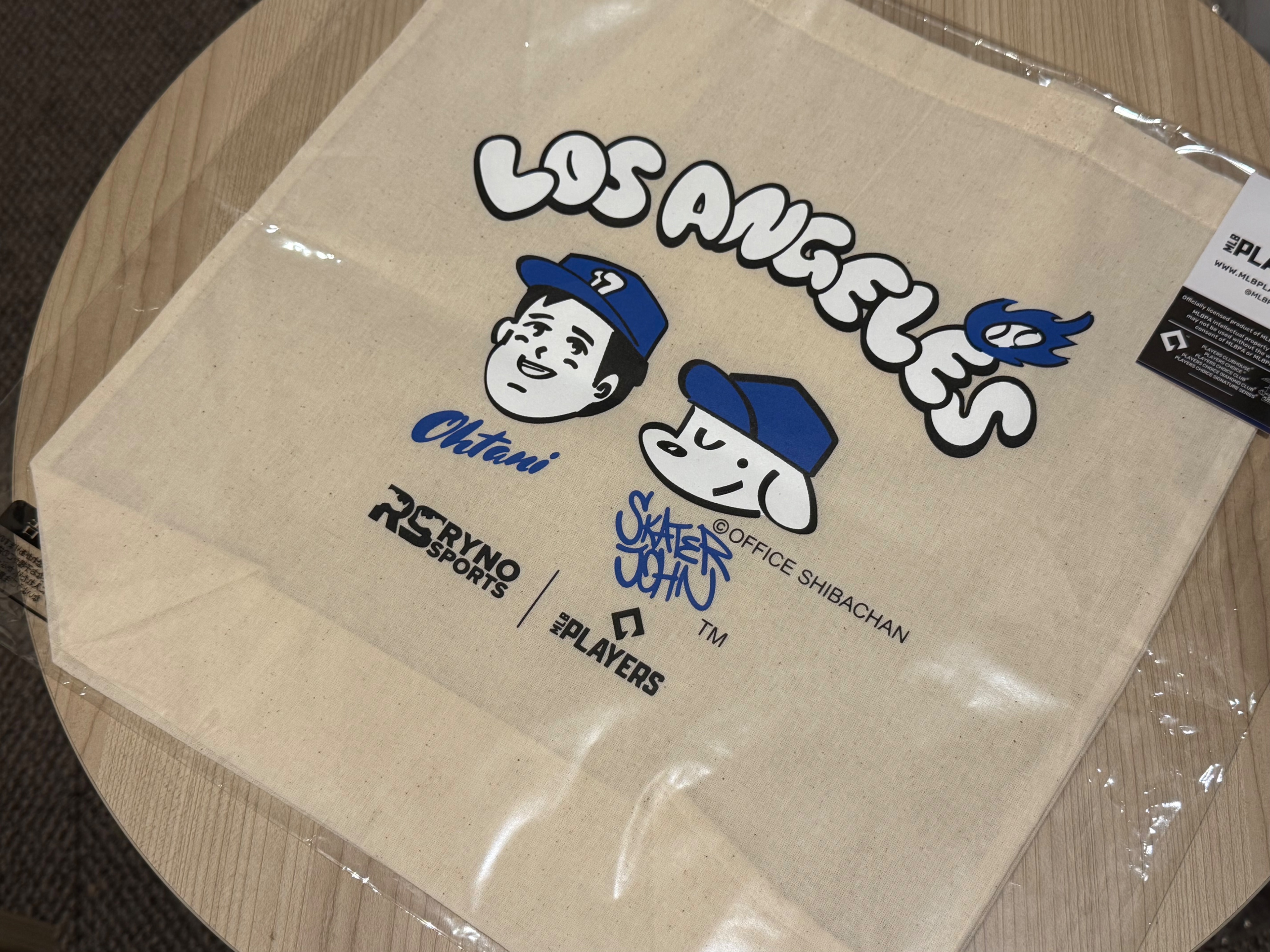 SKATER JOHN × RYNO SPORTS × MLB PLAYERS 帆布袋