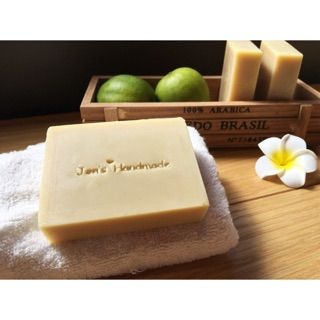 蓁芯皂坊【白皙美人 清香檸檬皂】天然檸檬🍋酵素│檸檬粉│油性│混合性│冷製手工皂│手工皂│禮物禮盒