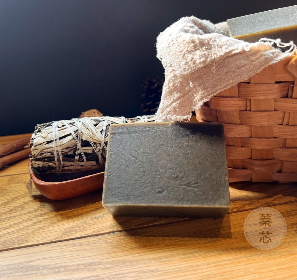 蓁芯皂坊【烏斯瑪 淨靈賦活髮皂】強韌髮根的天然解方｜豐盈順滑｜髮根蓬鬆｜洗髮│冷製手工皂│禮物 禮盒│髮皂