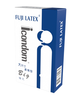 FUJI-NEO ICONDOM 艾康頓 大尺寸柔情型 衛生套 保險套 10入