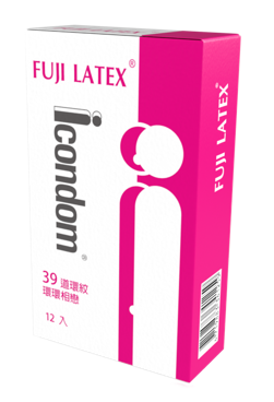 FUJI-NEO ICONDOM 艾康頓 環環相戀 衛生套 保險套 12入