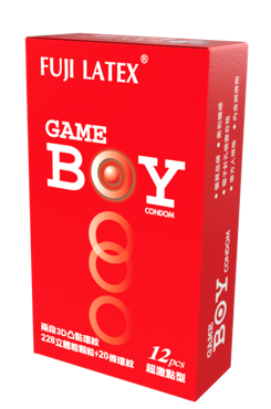 GAMEBOY勁小子-超勁點型 衛生套 12入/盒