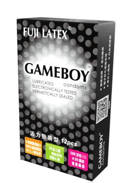 GAMEBOY 勁小子-活力勁裝型 衛生套 12入/盒