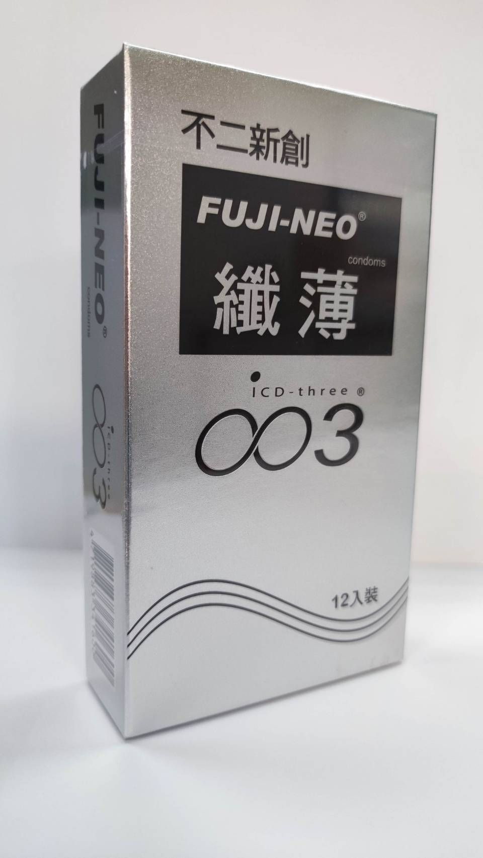 不二新創衛生套 - 纖薄12入