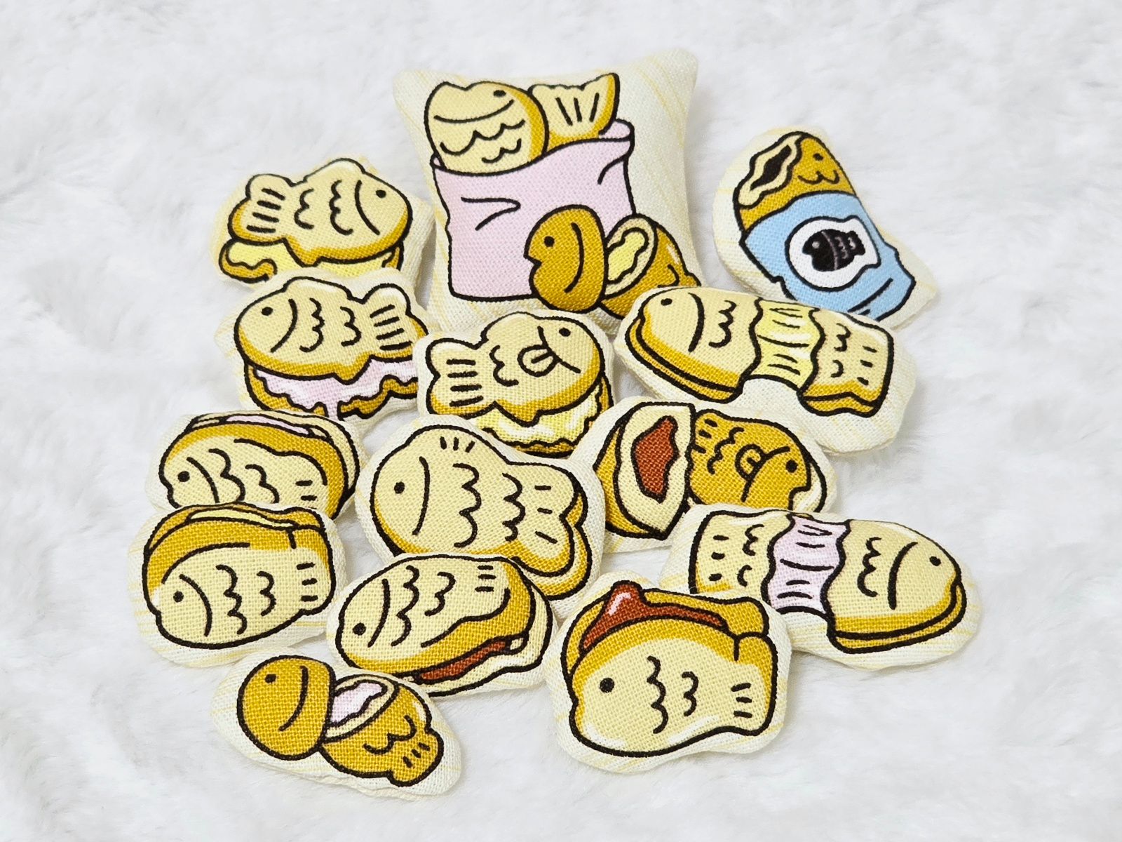 鯛魚燒 造型抱枕