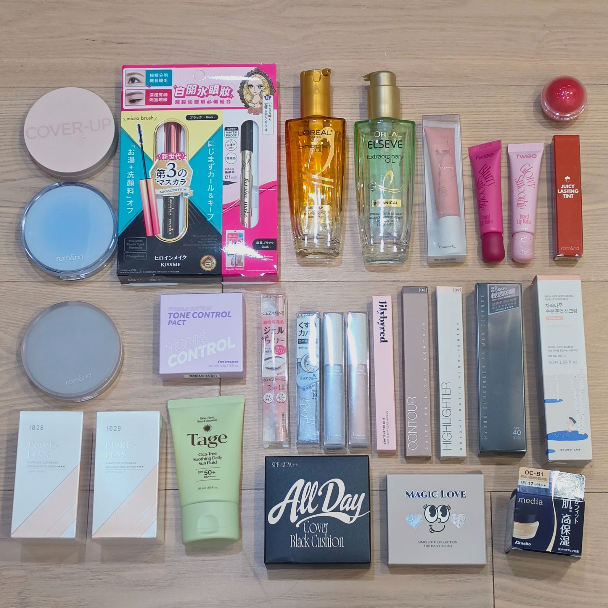 底妝產品（點一下這邊有更多產品內容）
