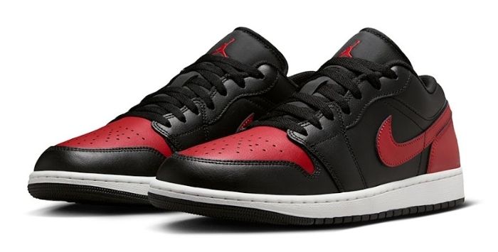 Nike Air Jordan 1 Low Bred Twist 黑紅 553558-067