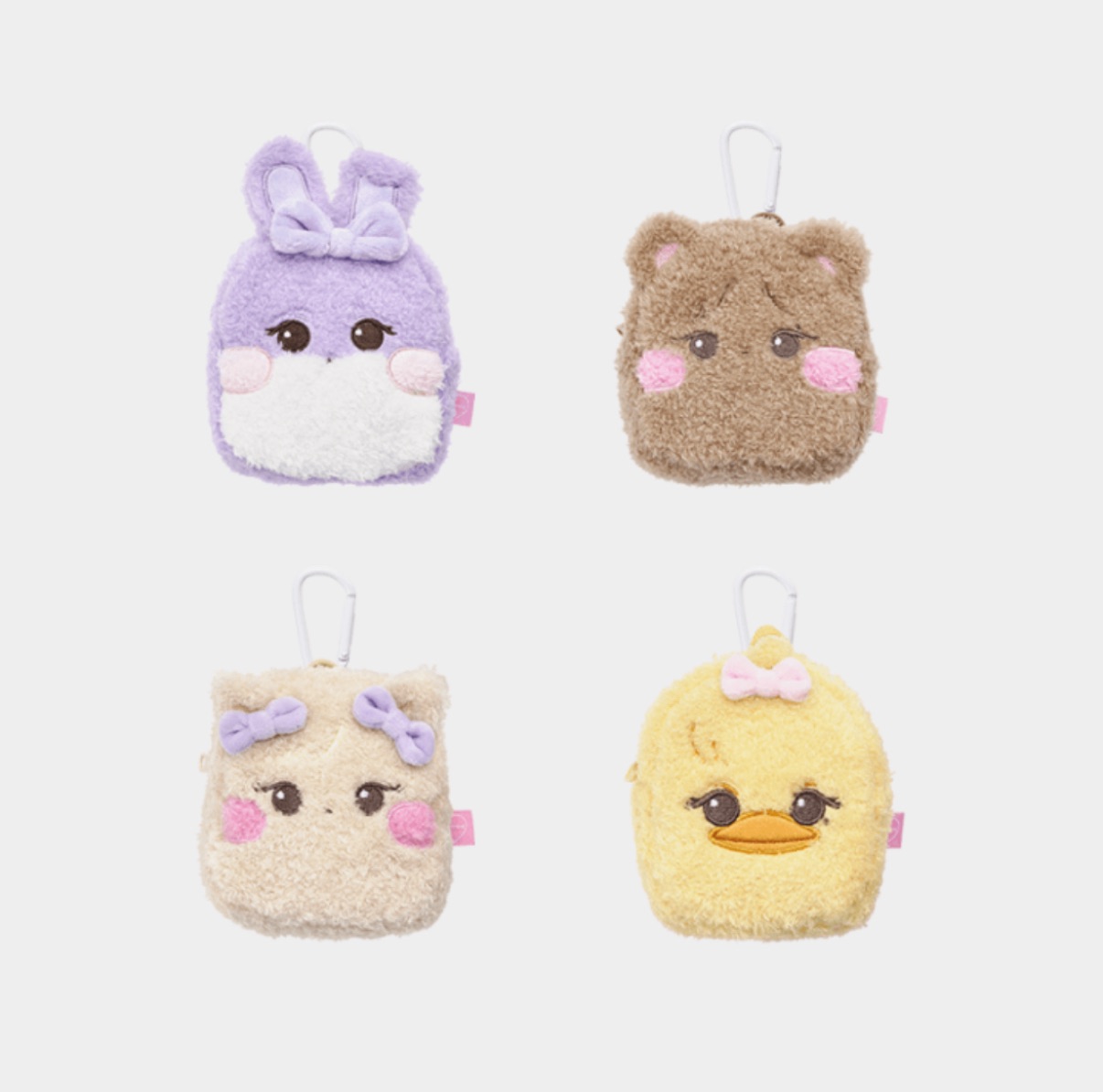 BP週邊 小包包吊飾 17.CHARACTER FACE BACKPACK POUCH