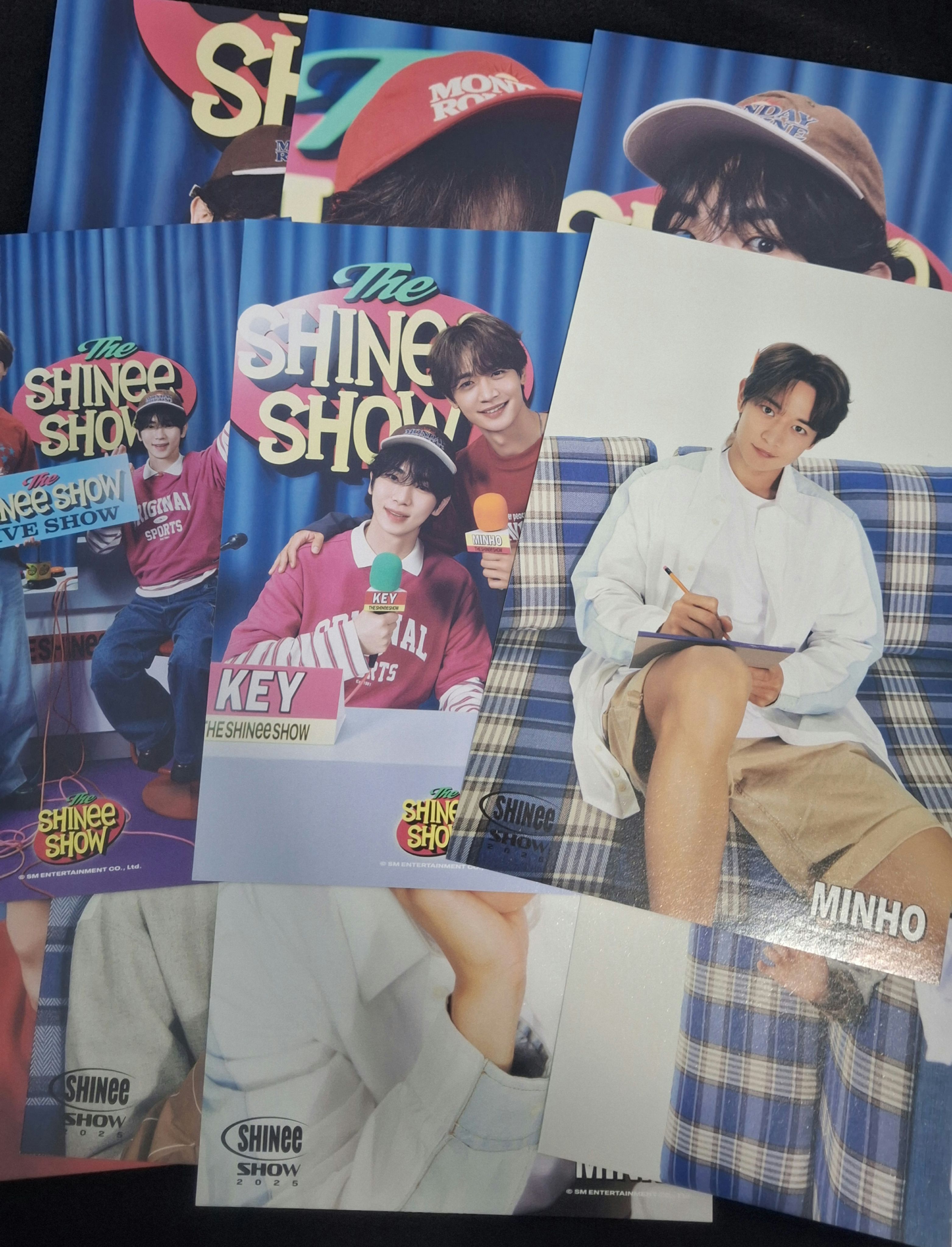 SHINee Key 珉豪 2025年曆 內容物