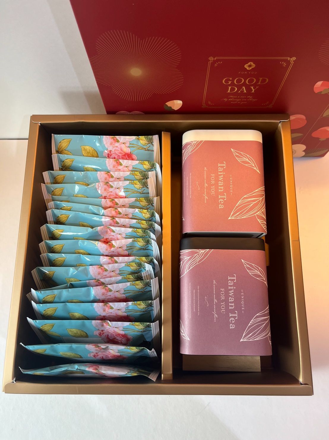 開學季優惠！！梨山原片茶包禮盒｜輕禮盒 [HON咖啡] 熱銷商品 客製化禮盒 茶葉禮盒 咖啡禮盒 阿里山茶葉