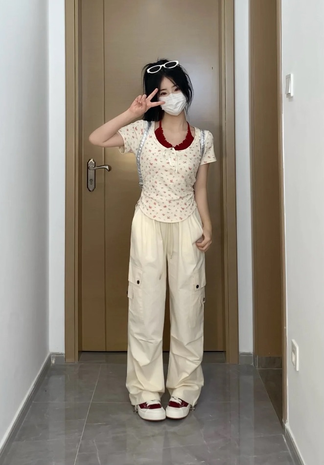 現貨+預購 小個子友善👍百搭口袋工裝褲