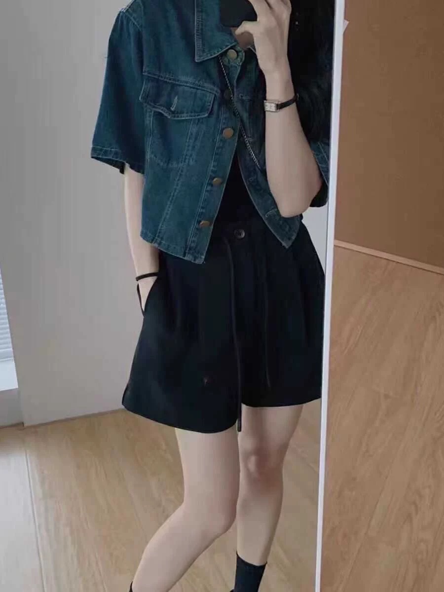 🌟復古牛仔短版外套