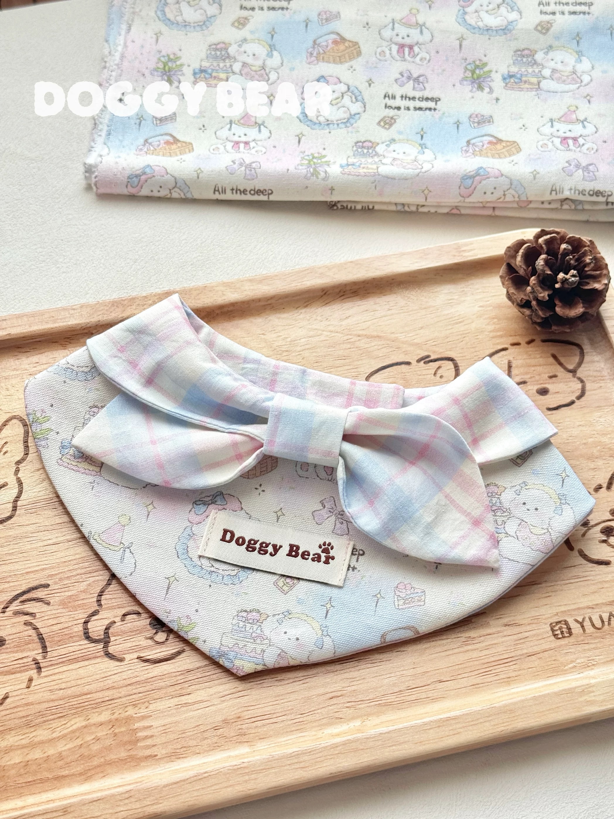 ［出清］全新寵物領巾