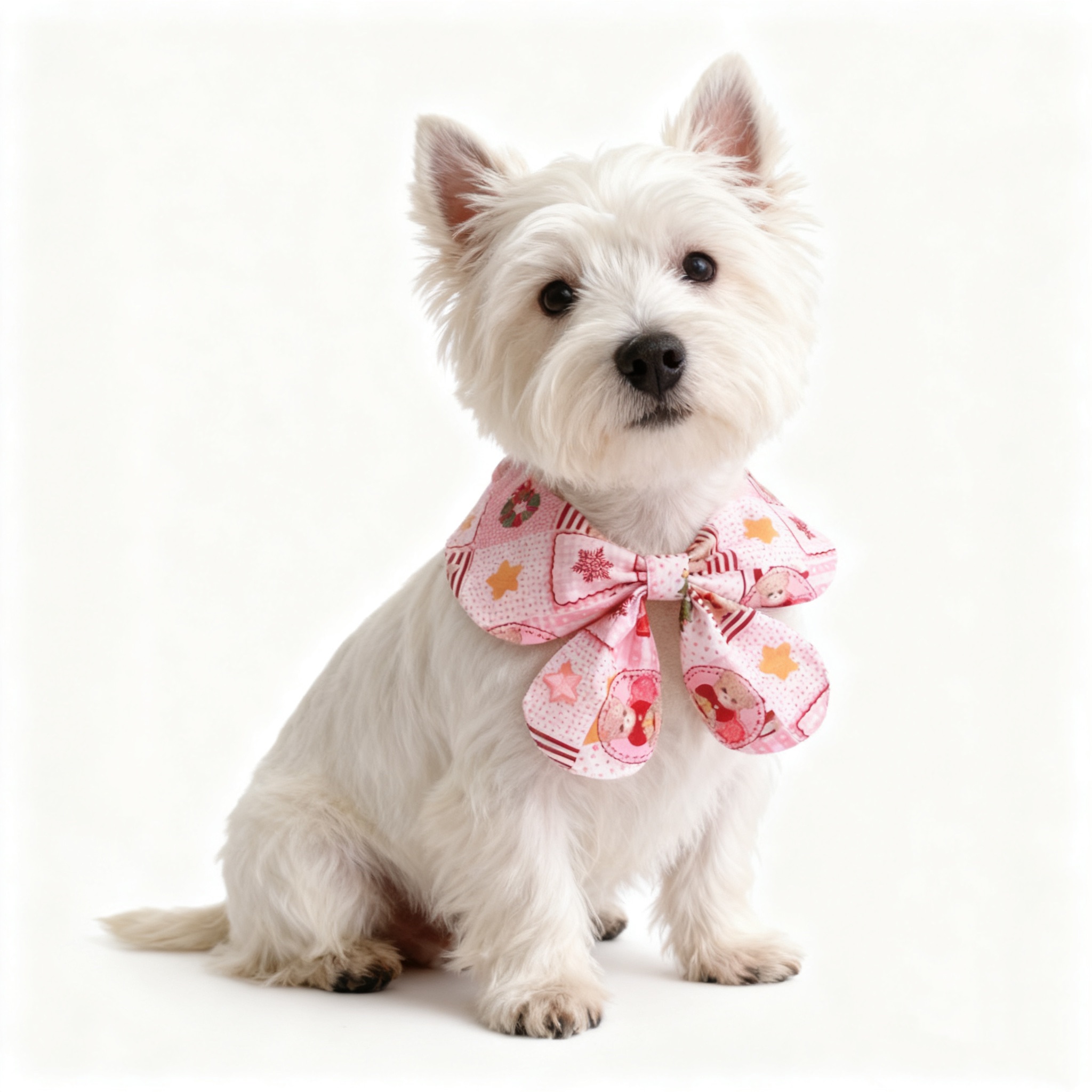 ［$149出清］聖誕小熊蝴蝶結圍兜