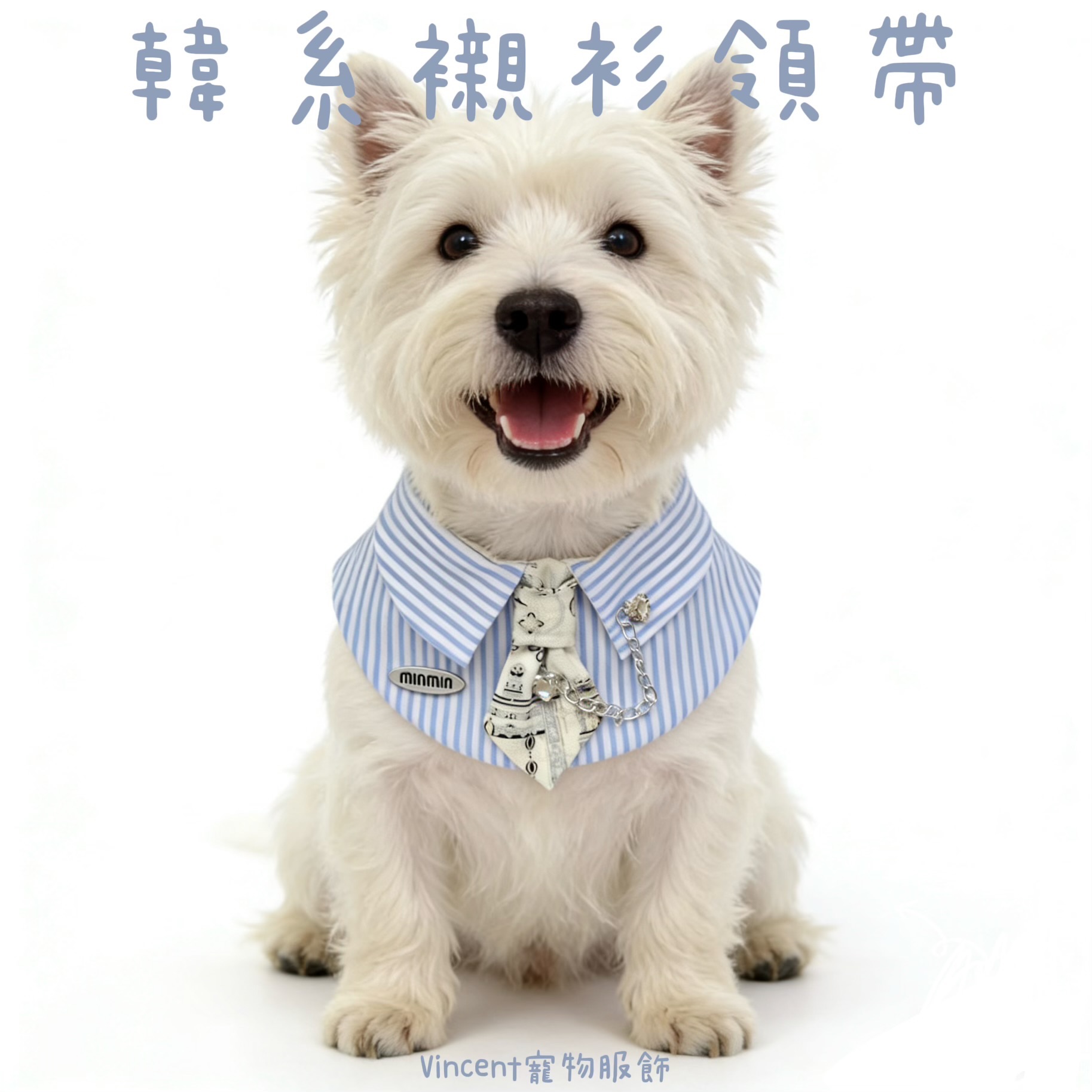 韓系學院風領帶