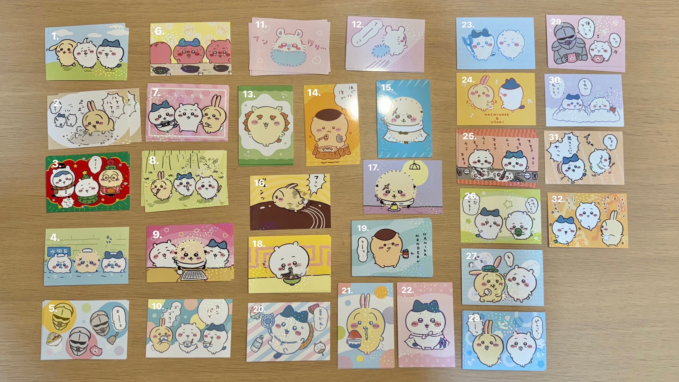 隨機閃卡明信片確認款