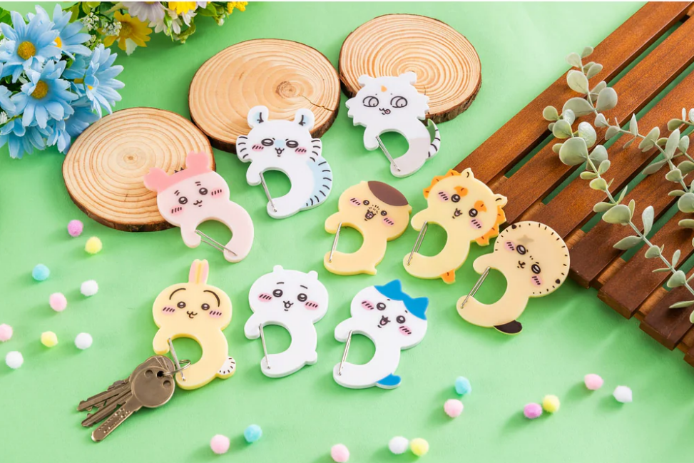 吉伊卡哇鑰匙圈/C型扣