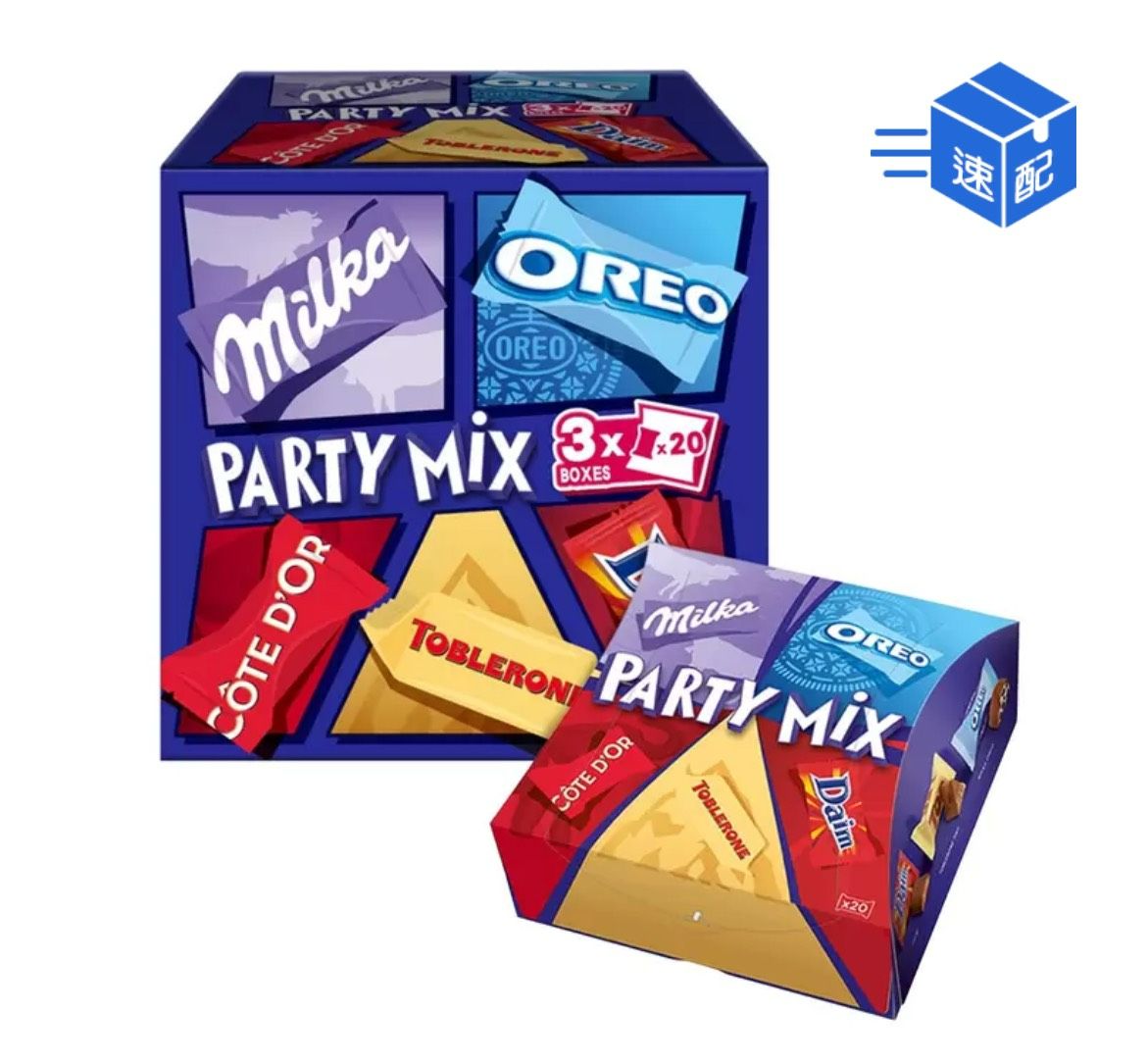 Oreo X Milka 派對分享箱 477公克