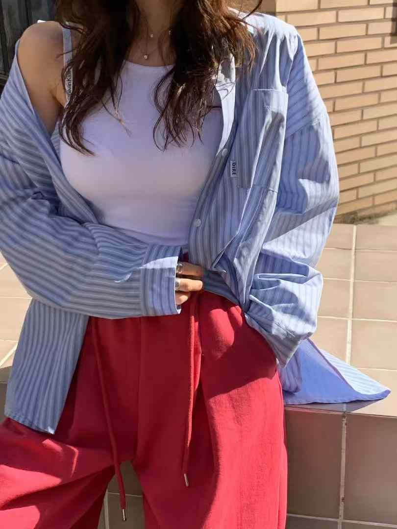 『現貨』🔹正韓休閒造型六分棉褲 三姊妹 寬褲 韓國 東大門代購 春夏女裝 春夏穿搭 東大門男裝 男裝 寬褲