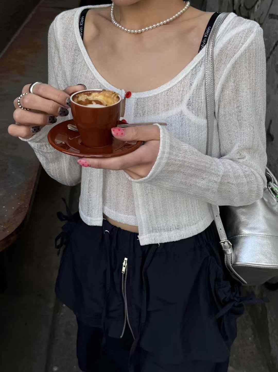 『現貨』🔹正韓可愛鈕扣百搭上衣SET 背心 罩衫 韓國 東大門代購 春夏女裝 春夏穿搭 東大門男裝 男裝