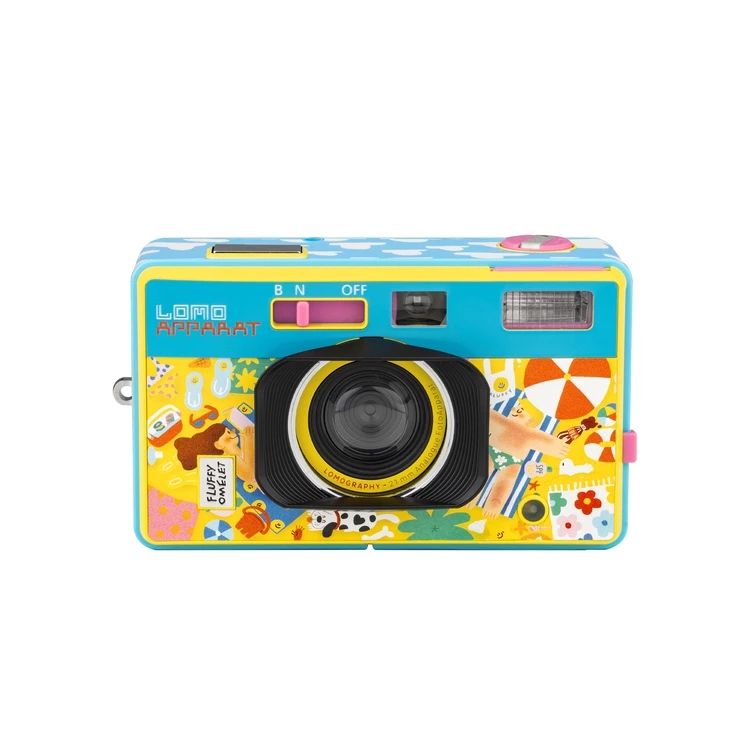 泰國代購｜LomoApparat 21 mm. x 泰國藝術家Fluffy Omelette聯名限定lomo相機