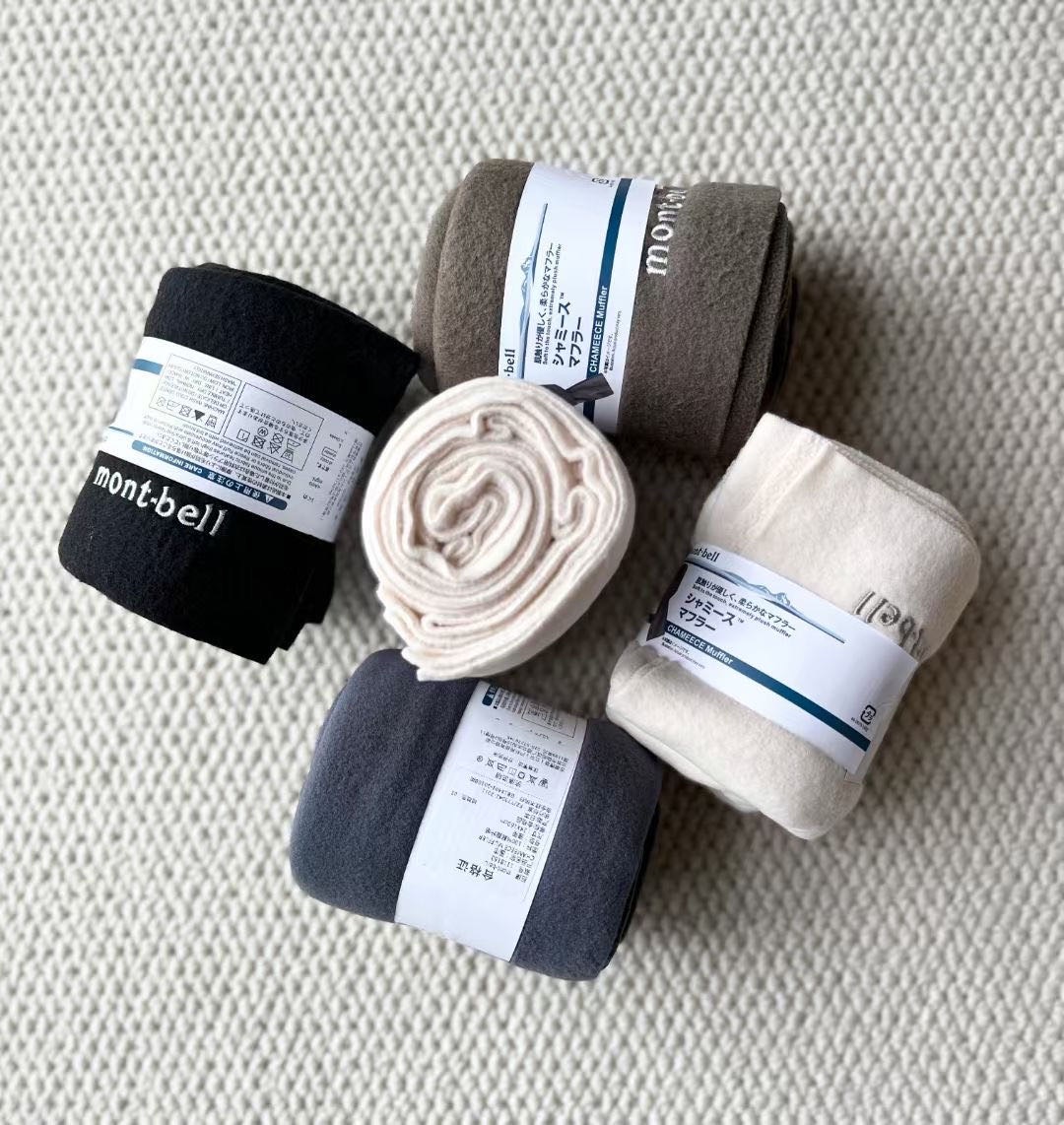 010803團購不退換預購 mon 柔軟抓絨圍巾男女同款