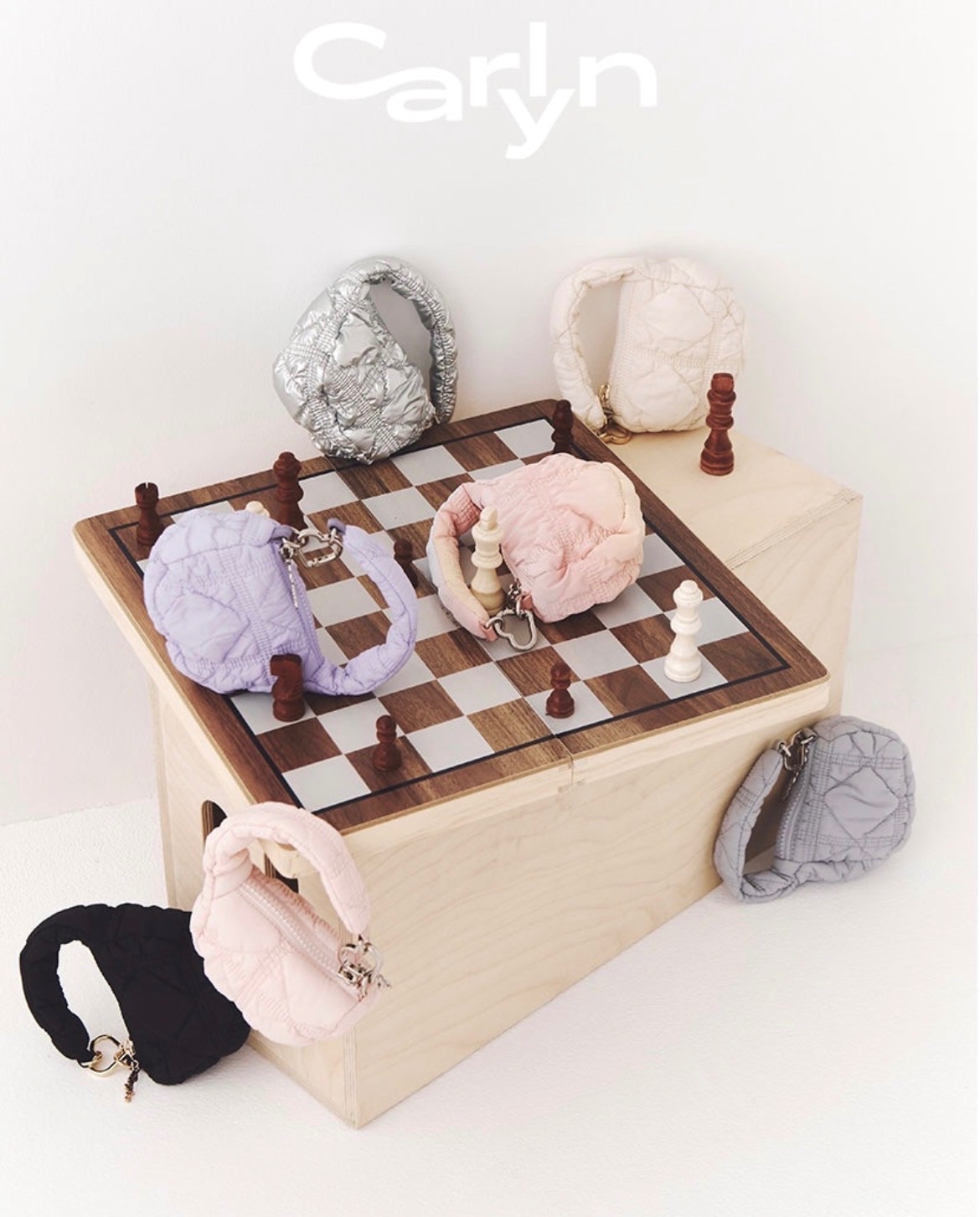 011602 團購不退換預購 car愛心扣迷你小包