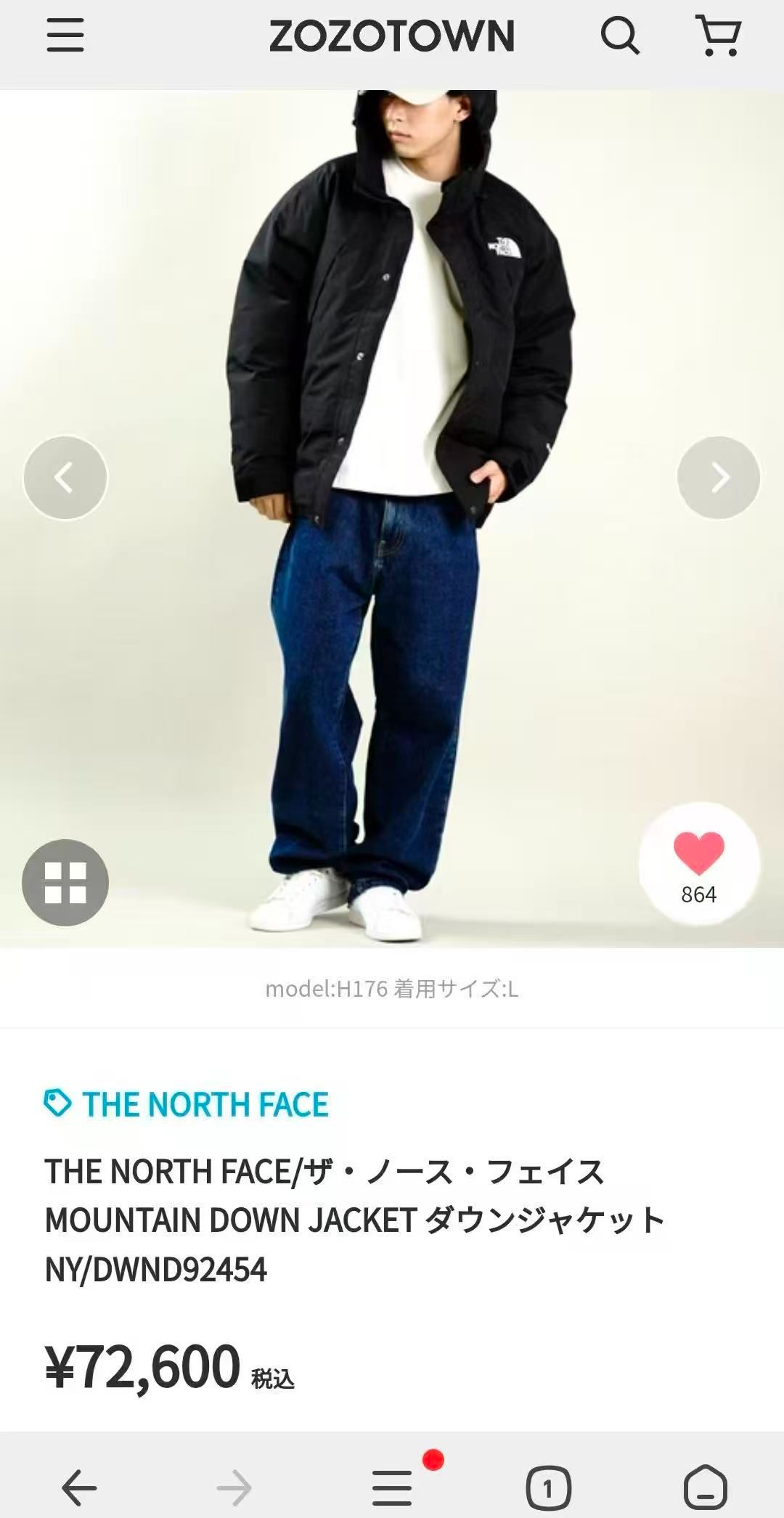 020301 團購不退換預購年後到北臉男女同款衝鋒加厚羽絨外套超值