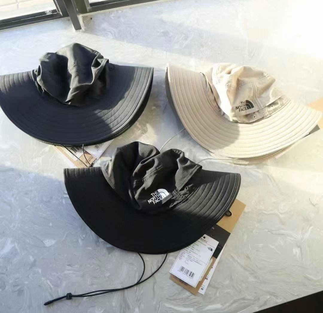 031902 團購不退換預購 北面 可調節內鬆緊 透氣漁夫帽推薦57cm