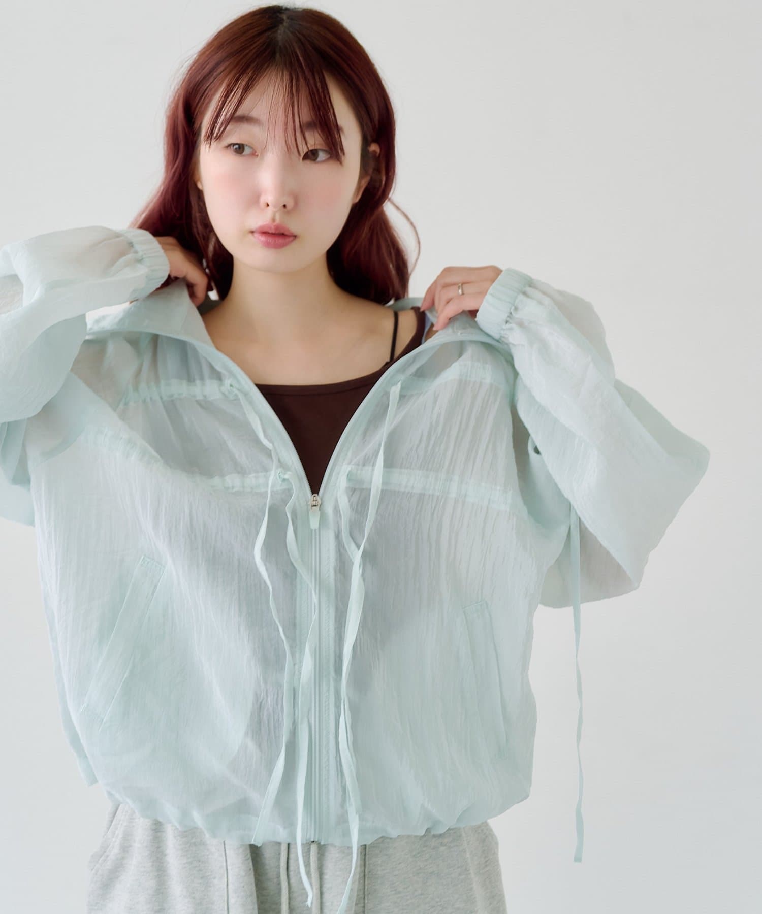 032803團購不退換預購單獨下單 官網予約新款 蝴蝶結防曬衣三色